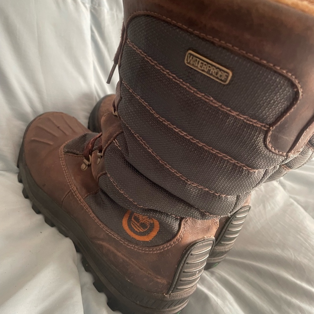 Timberland Brown Winter & Rain Boots - Picture 3 of 9